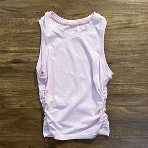Lululemon Pink Extra Small Tank Top Stretch Workout Cut Tag